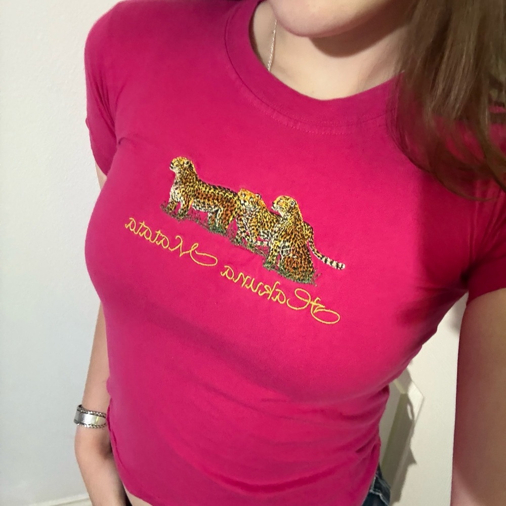 Hakuna Matata Cheetah Print Baby Tee